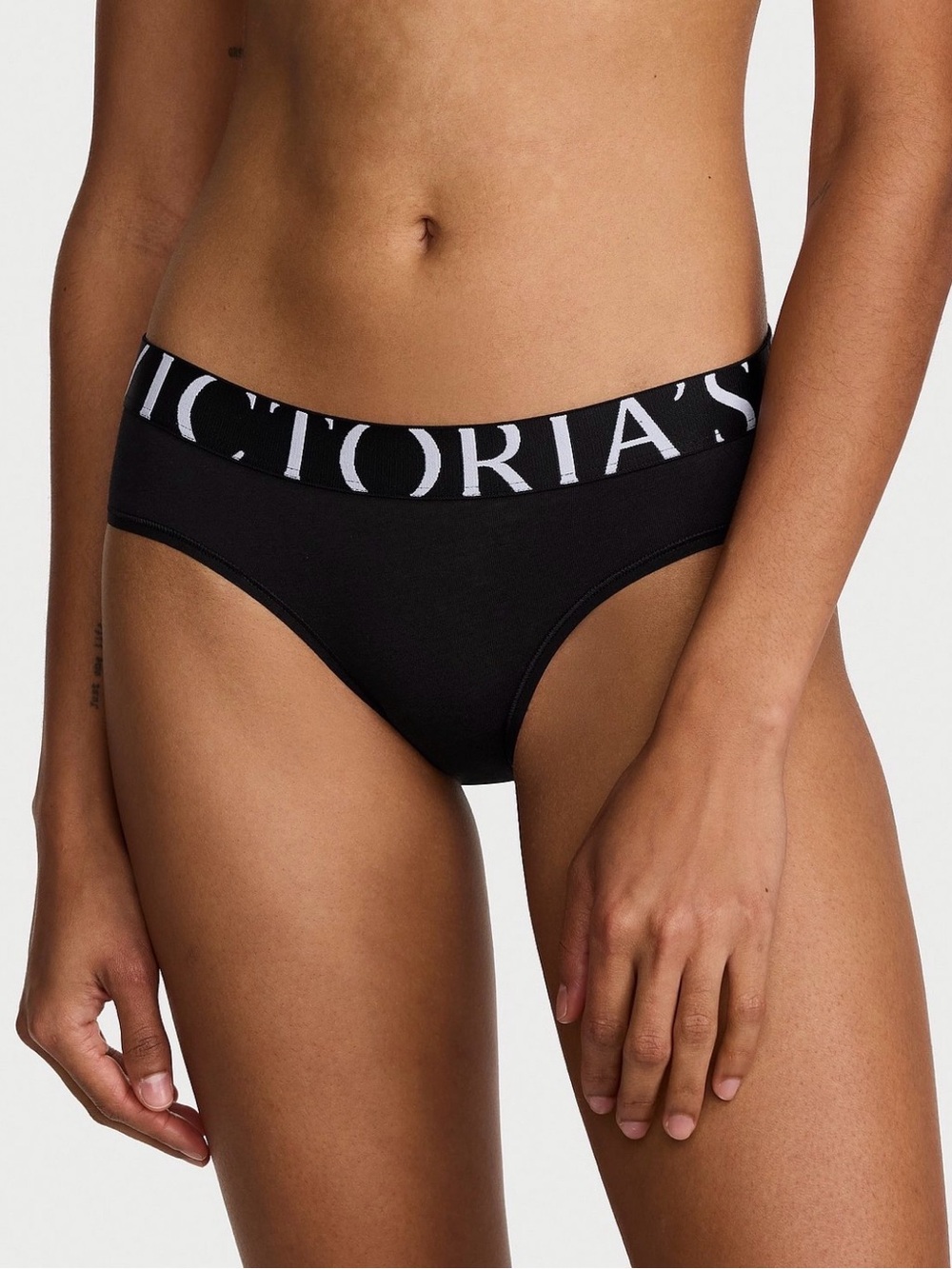 New Victoria's Secret exploded Logo Hiphugger panty medium cotton comfy stylish